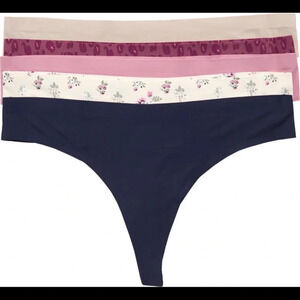 Honeydew Intimates Sandra Assorted Thong - Pack of 5, Multi, XL, NWT